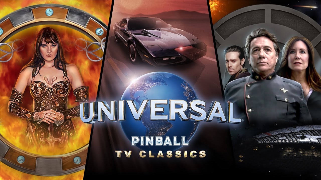 Pinball FX dostane Xena, Knight Rider a Battlestar Galactica stoly