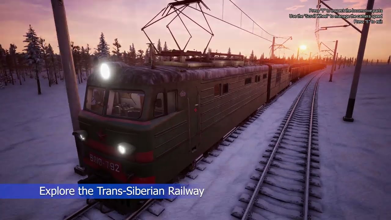 Trans-Siberian Railway Simulator predvdza simulan md
