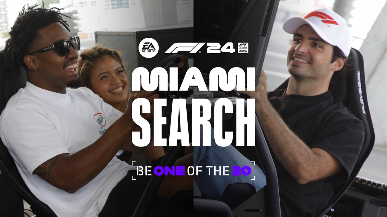 F1 24 ukazuje Miami s Carlosom Sainzom