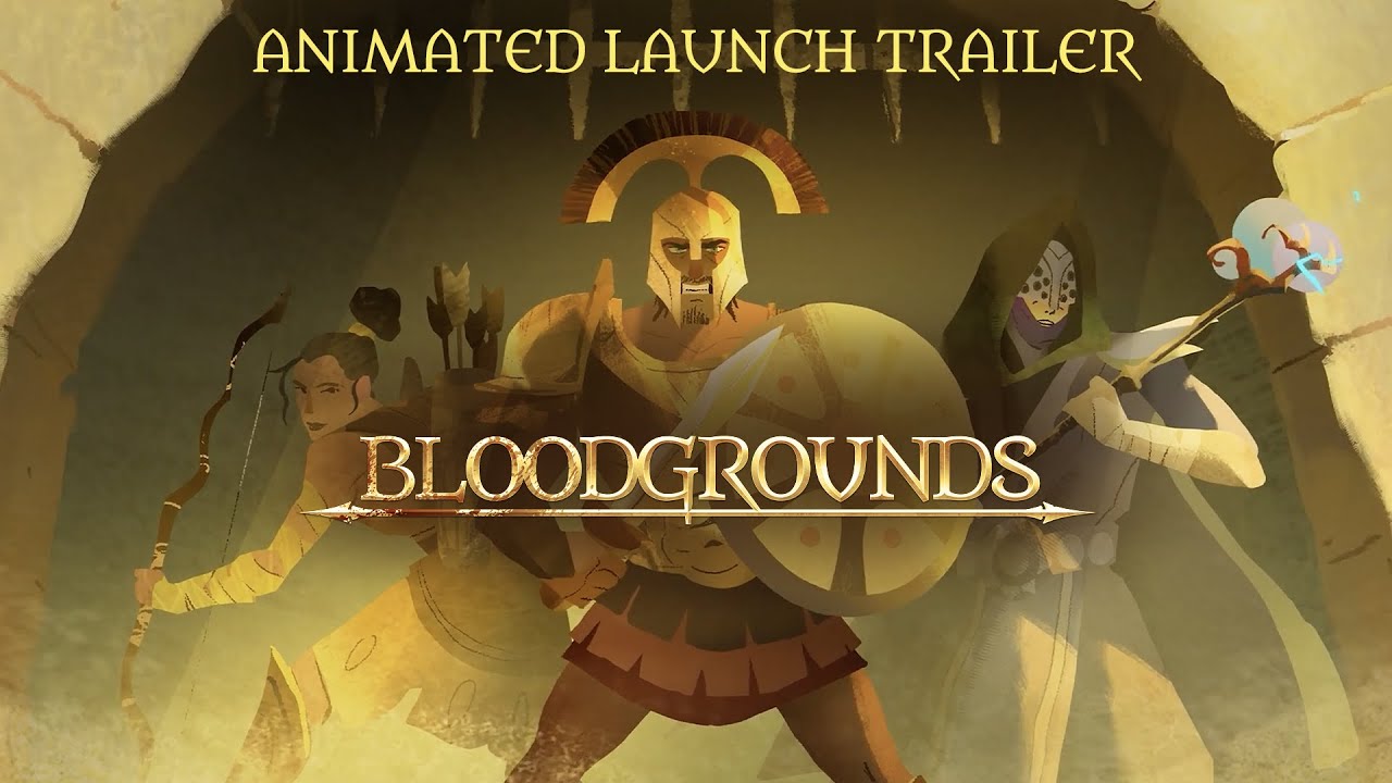 Gladiátorská stratégia Bloodgrounds predviedla animovaný trailer