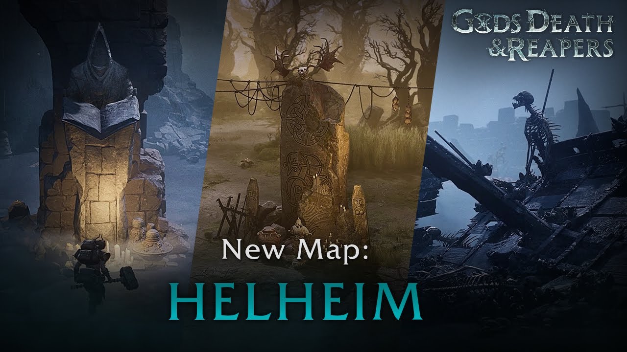 Gods, Death & Reapers predvádza pôvabné a drsné miesto na boj - Helheim