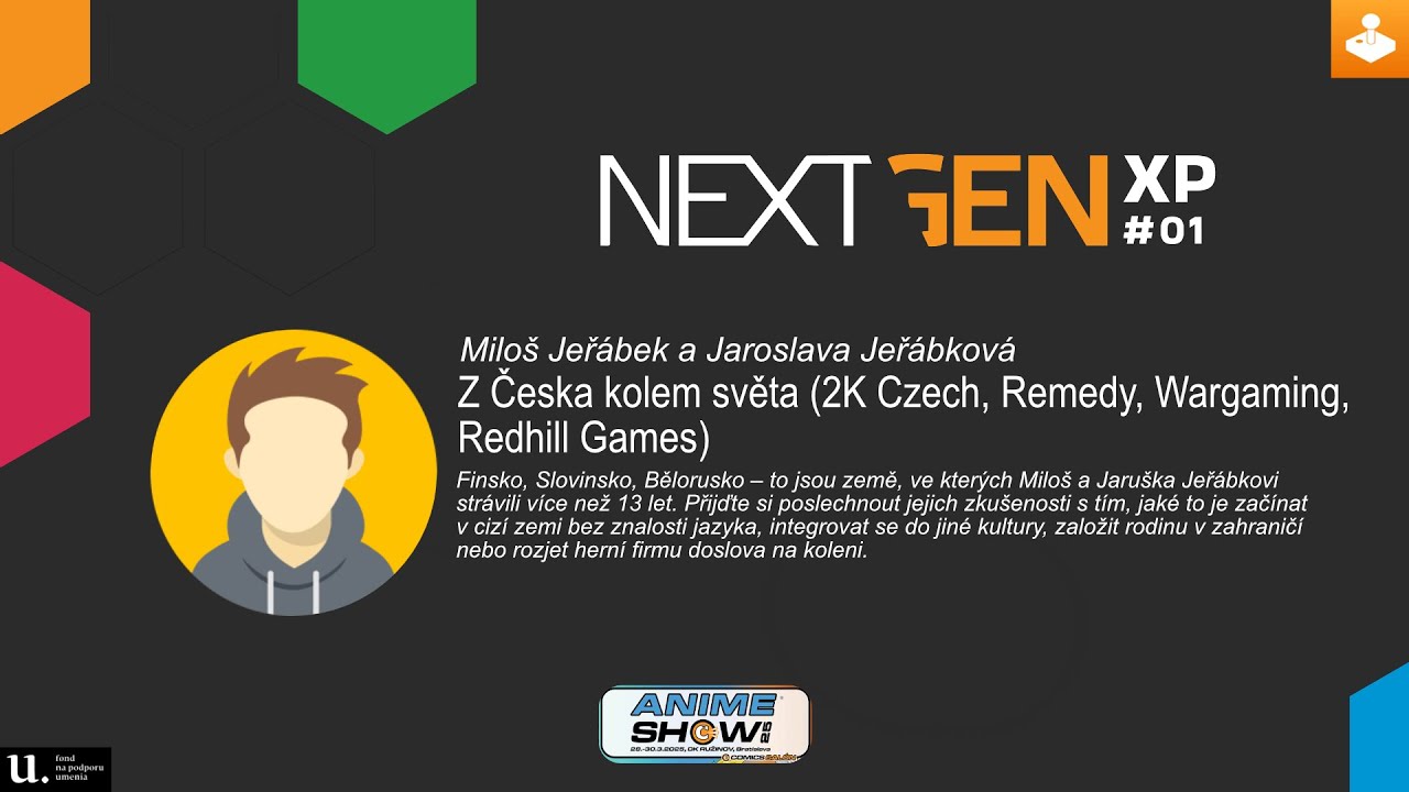 Prednáška - Z Česka kolem světa (2K Czech, Remedy, Wargaming... )