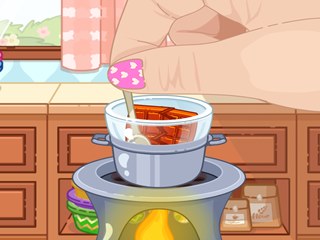 Tiny Baker Rainbow Buttercream Cake