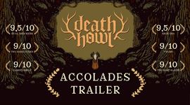 Soulslike deckbuilder Death Howl sa chváli hodnoteniami