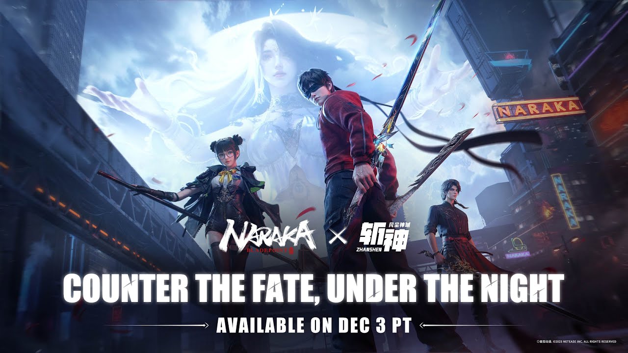 Naraka: Bladepoint rozbieha spoluprácu so Slay the Gods