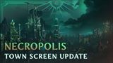 Heroes of Might & Magic: Olden Era ukazuje aktuálnu podobu mesta Necropolis