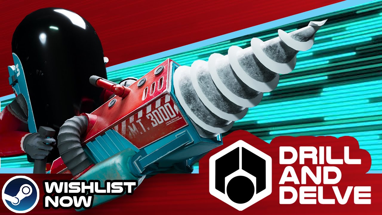 Drill and Delve vám dá do ruky vŕtačku a uväzní vás v podzemí