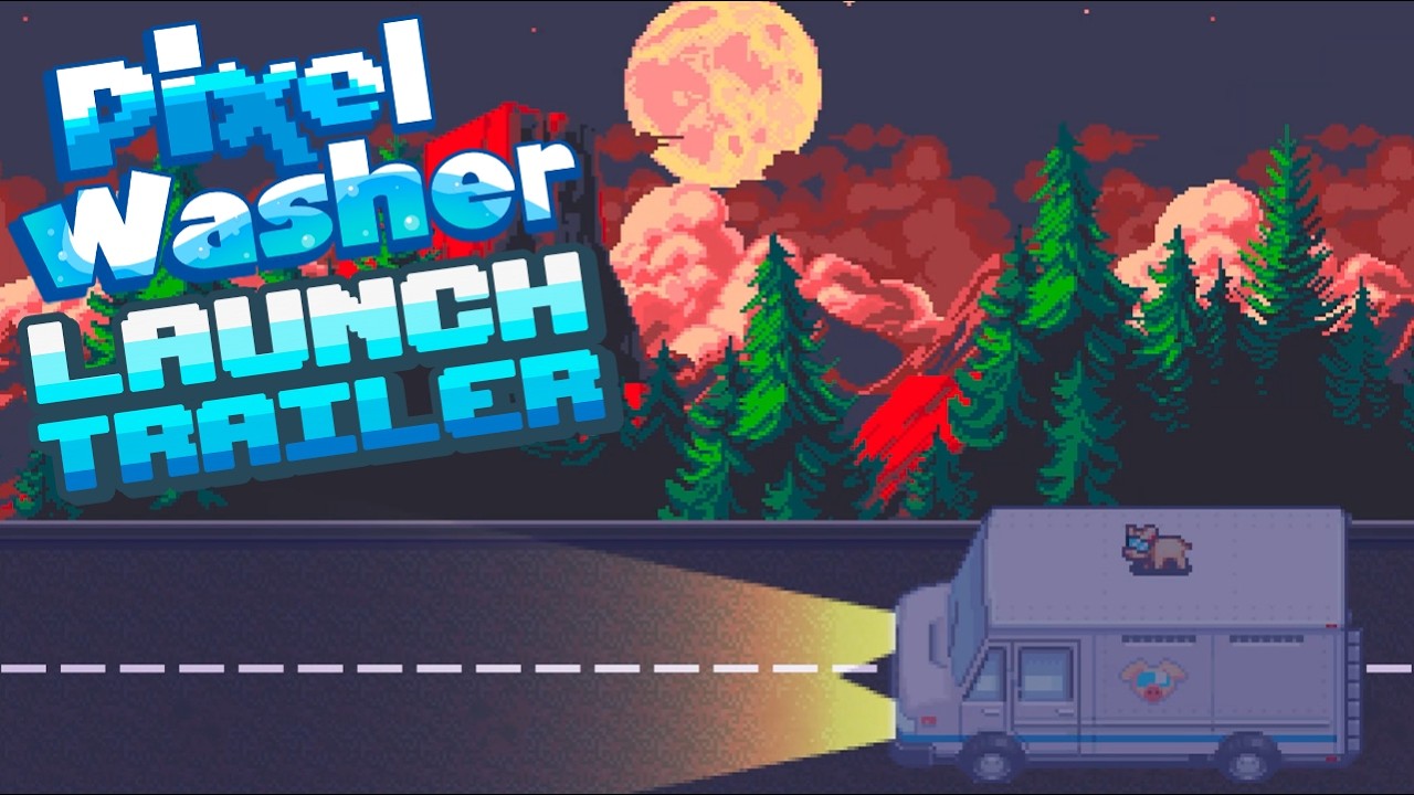 Pixel Washer umýva a čistí ulice v Early Access na PC