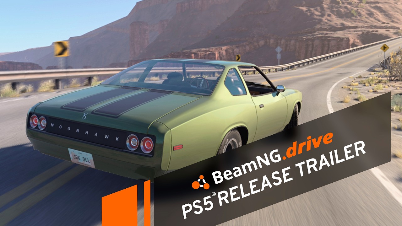 BeamNG.drive už jazdí aj na PS5
