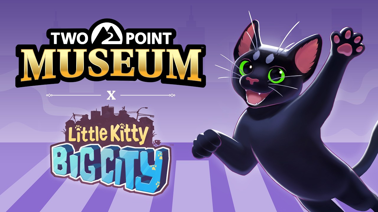Two Point Museum má bezplatnú mačaciu aktualizáciu Little Kitty, Big City