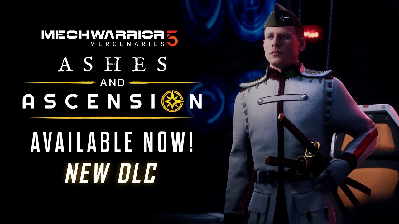 MechWarrior 5: Mercenaries – Ashes & Ascension kampaň je už dostupná
