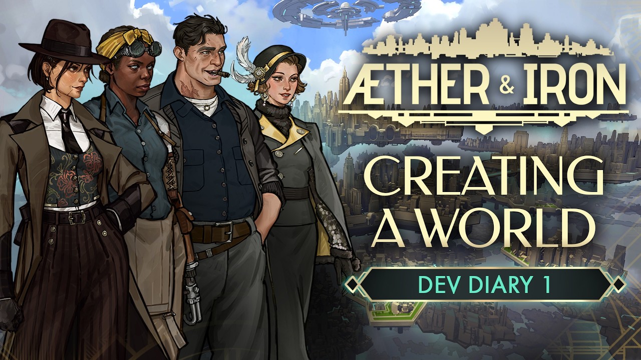 Aether & Iron v denníku vývojárov predvádza decopunkový svet a lietajúce autá