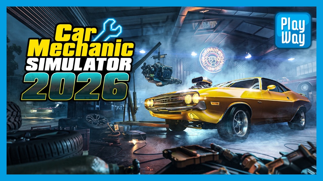 Car Mechanic Simulator 2026 ohlásený a hneď ponúka demo