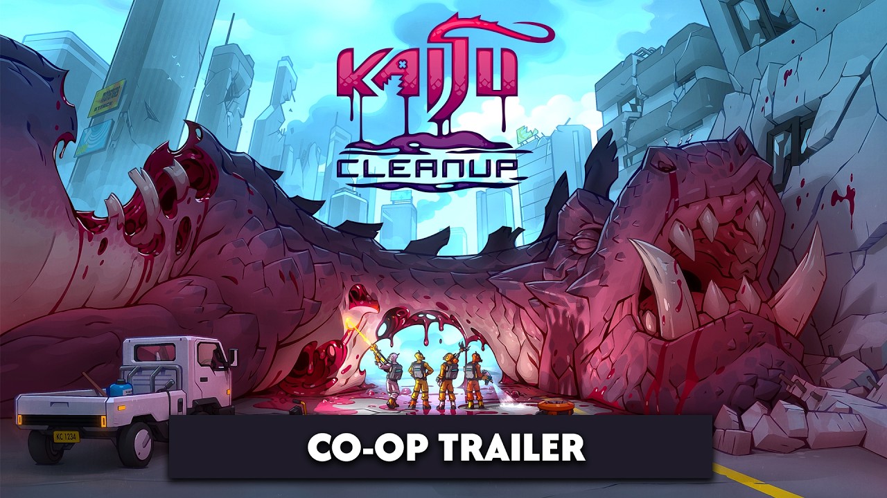 Kaiju Cleanup ukazuje odpratávanie pozostatkov obrovských monštier v kooperácii