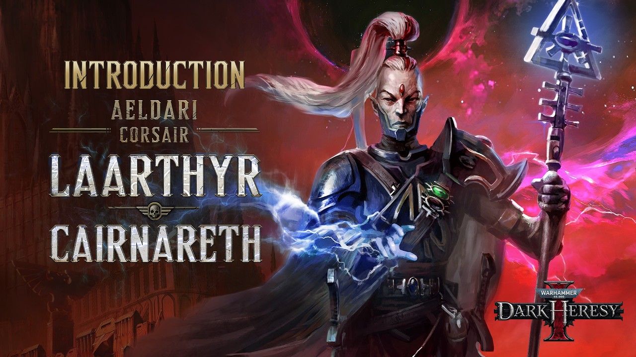 Laarthyr Cairnareth z Warhammer 40,000: Dark Heresy sa predstavuje