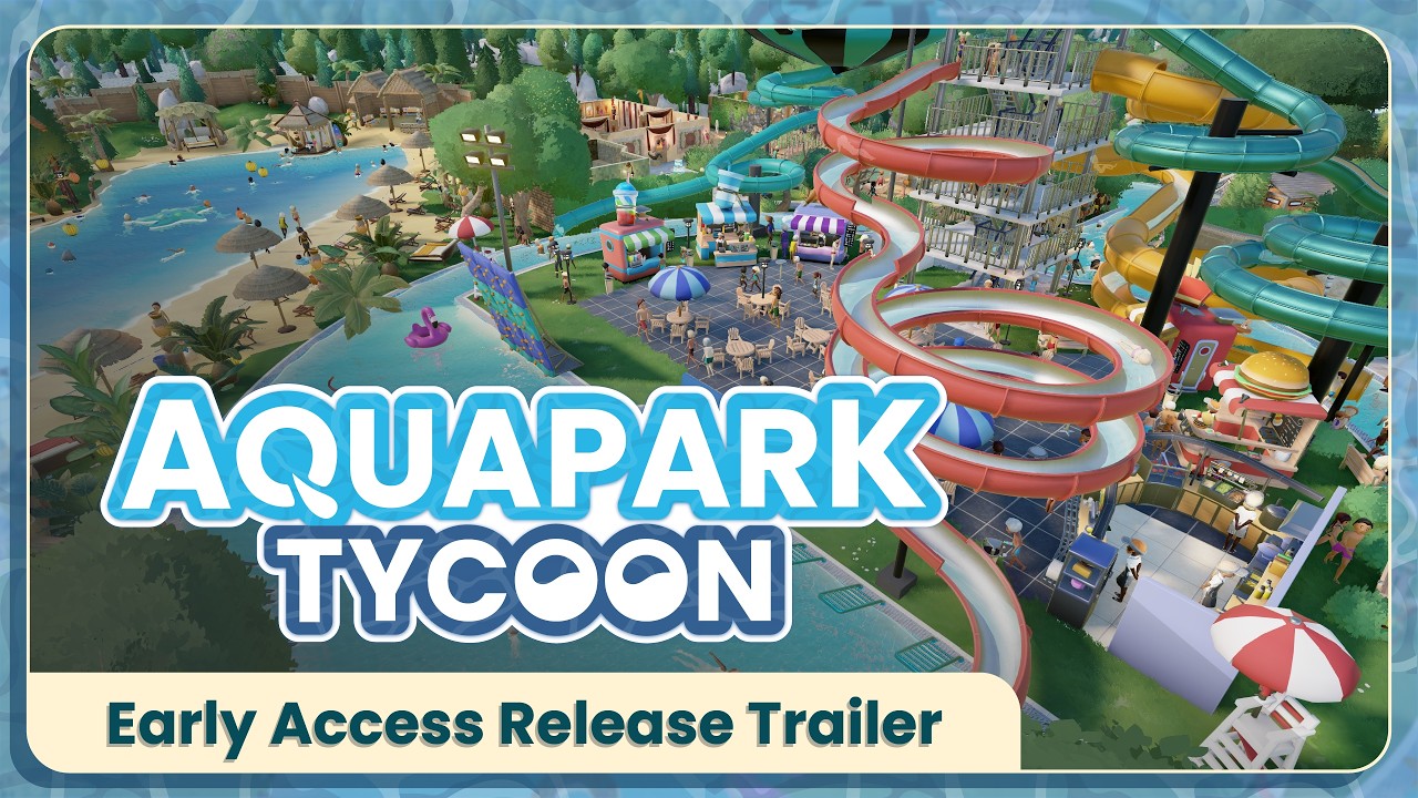 Aquapark Tycoon začne stavať vodný raj v júli v Early Access