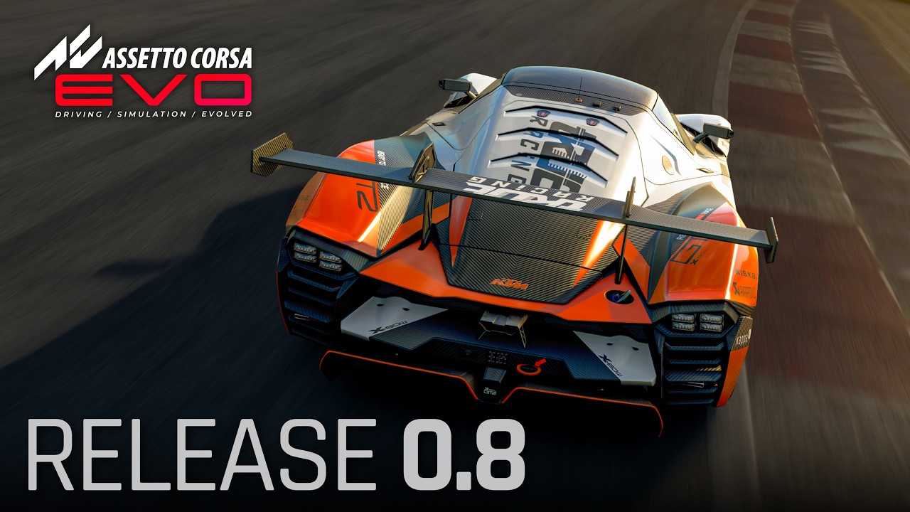 Assetto Corsa EVO prináša v 0.8 Update nové autá a vylepšenia