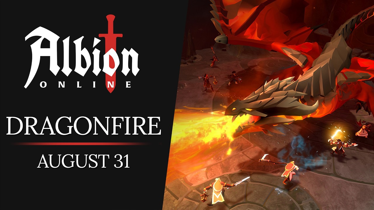 Albion Online dostane koncom augusta veľkú aktualizáciu Dragonfire