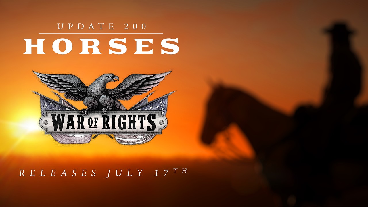 War of Rights dostane update 200, kde hlavný priestor majú kone
