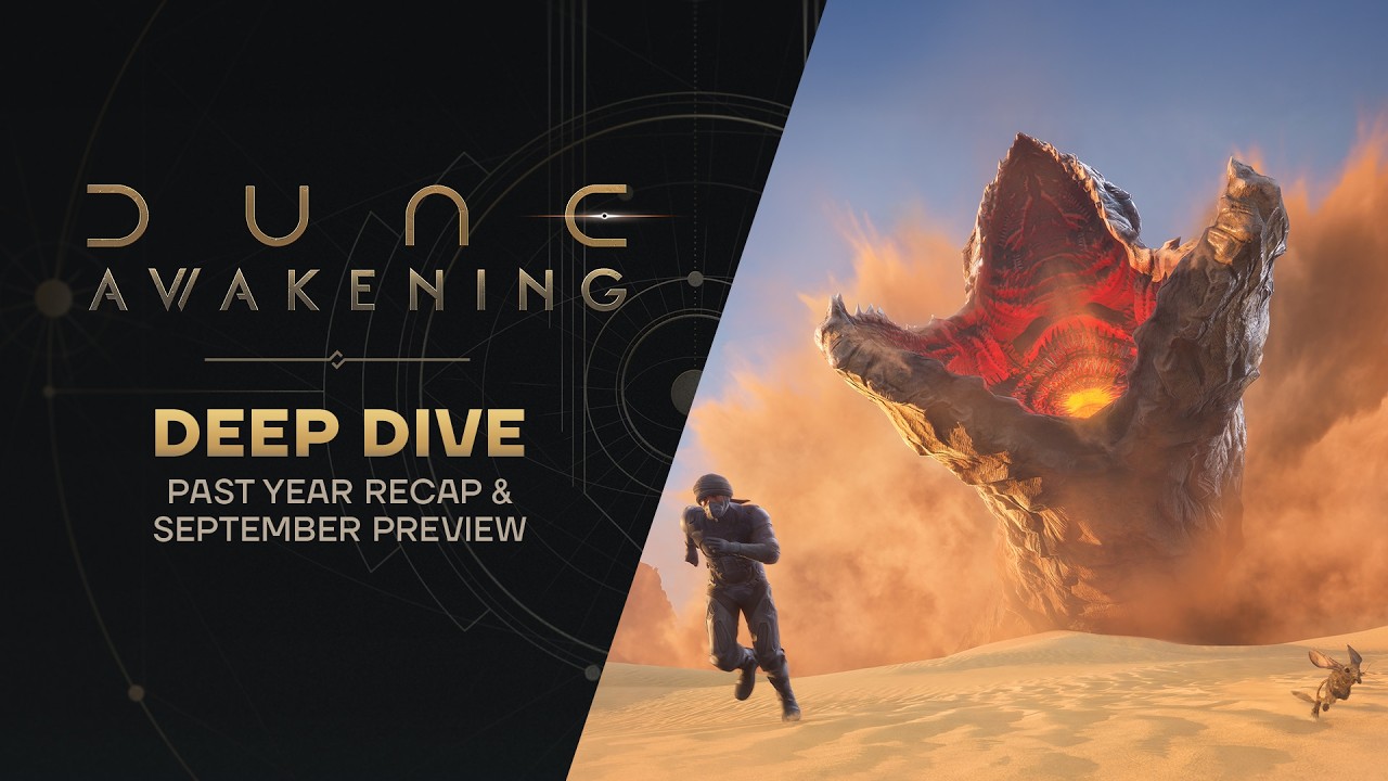 Dune: Awakening - zhŕňa uplynulý rok a ukazuje septembrový update