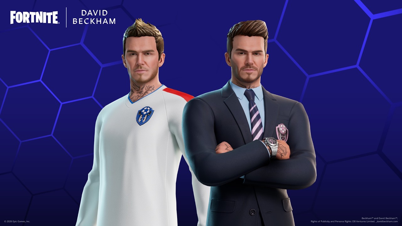 Fortnite - David Beckham trailer