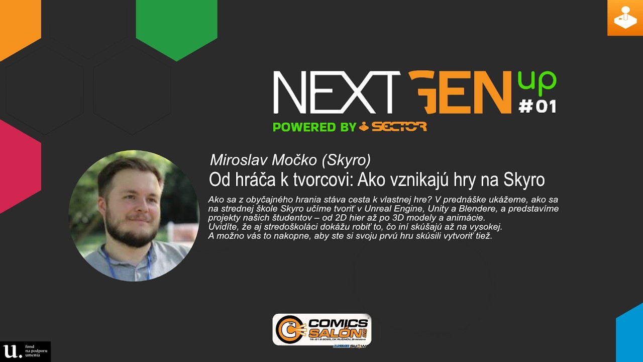 Miroslav Močko (Skyro) - Od hráča k tvorcovi: Ako vznikajú hry na Skyro