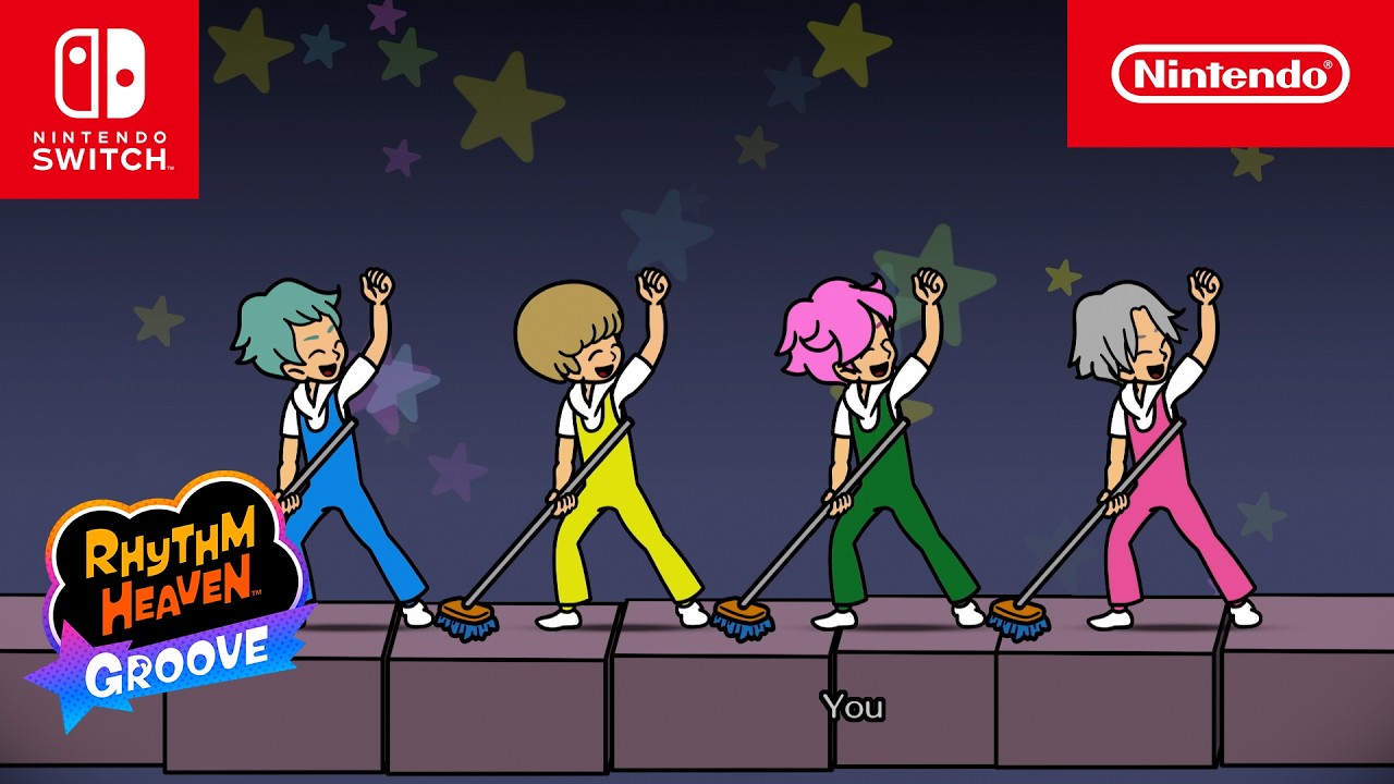 Rhythm Heaven Groove vyšiel na Switchoch