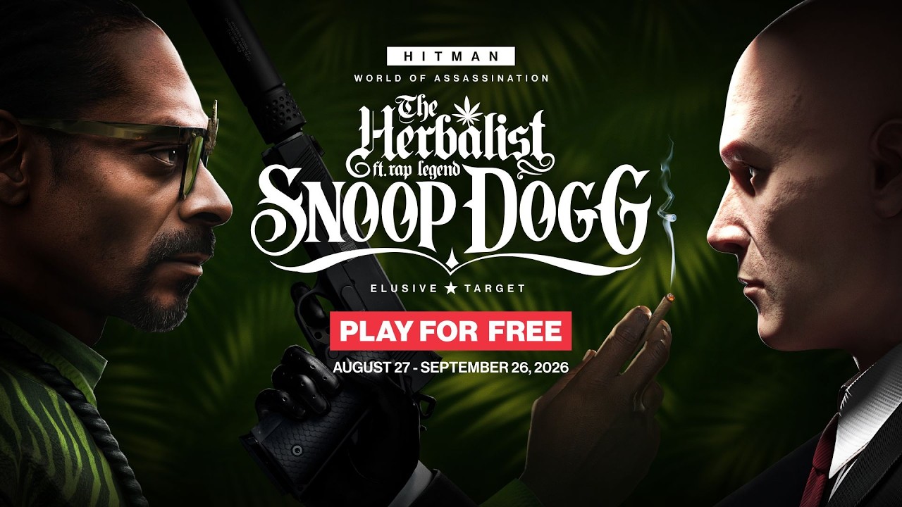 HITMAN World of Assassination – The Herbalist (ft. Snoop Dogg) elusive target trailer