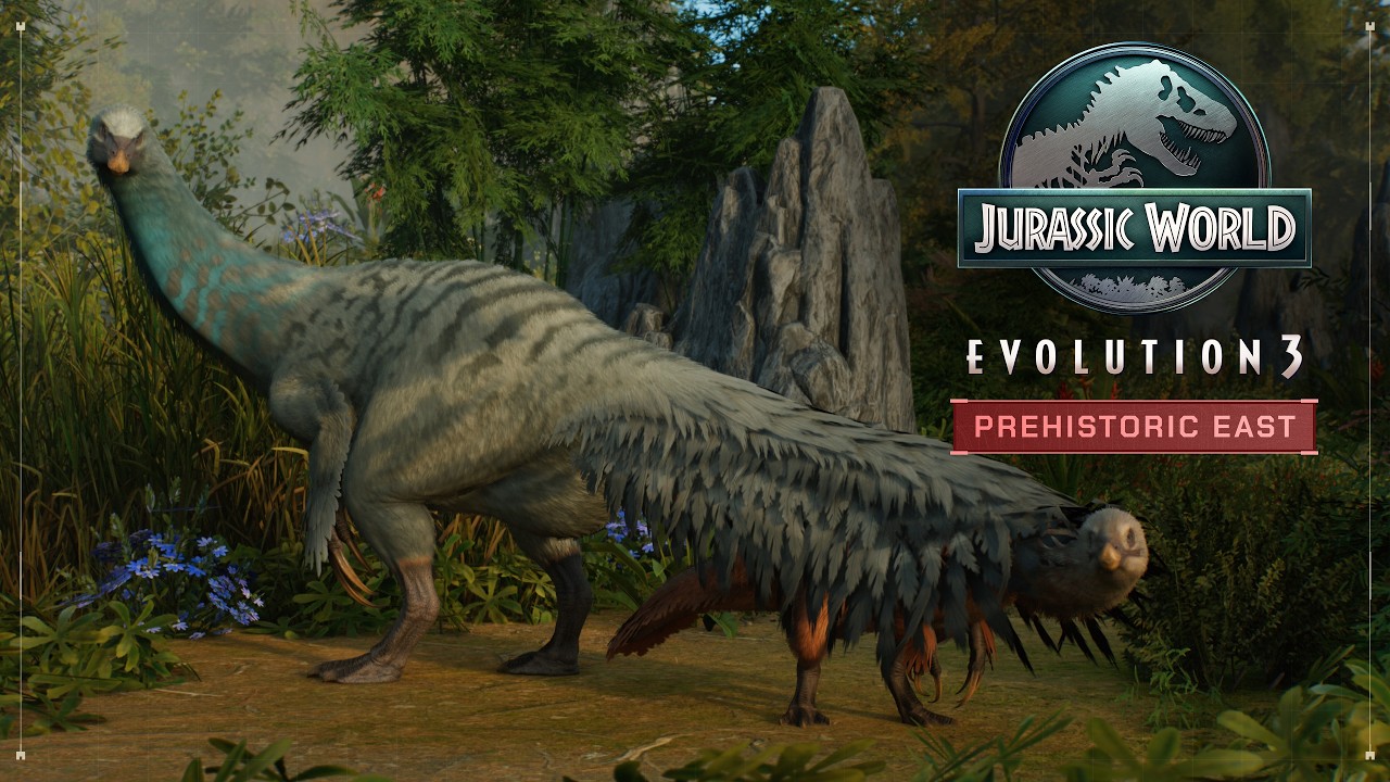 Jurassic World Evolution 3: Prehistoric East pridáva dinosaury a orientálne prvky