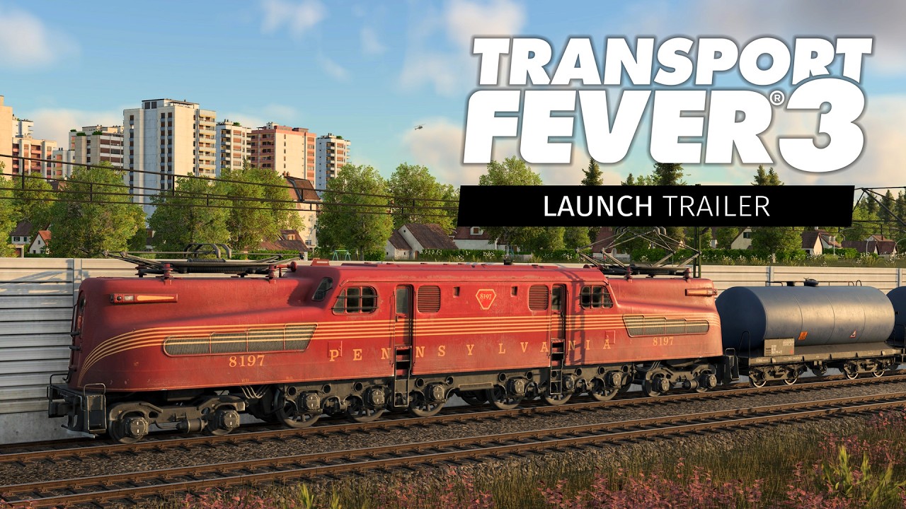 V Transport Fever 3 už môžete budovať svoje veľkolepé dopravné impérium