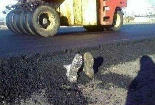 Keď pracujete na stavbe a dáte si malého šlofíka