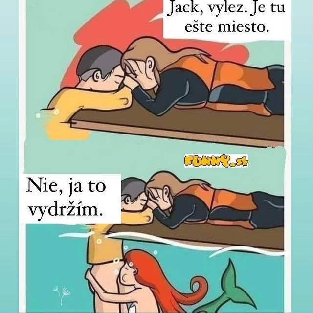 Prečo vlastne Jack v Titanicu nevyliezol?