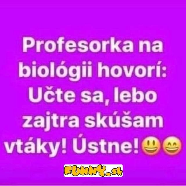 Jedného dňa v škole...