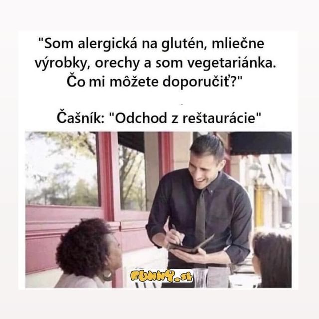 V reštaurácii
