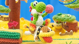 Poochy and Yoshis Wooly World