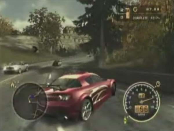 NFS: Most Wanted (gameplay time trial)