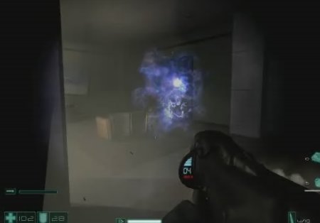 FEAR (gameplay - particle gun)