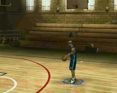 NBA 06 (gameplay dunks)