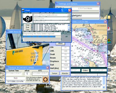 9SAIL - Oceanic Sailing Simulator 