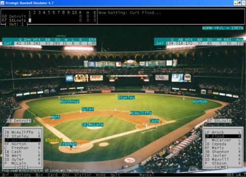 Strategic Baseball Simulator