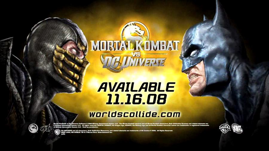 Mortal kombat vs DC Universe