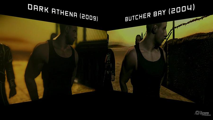 Riddick 2004 vs Riddick 2009