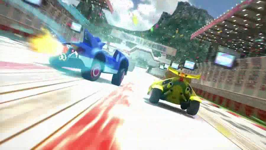 Sonic And Sega All Stars Racing - debut