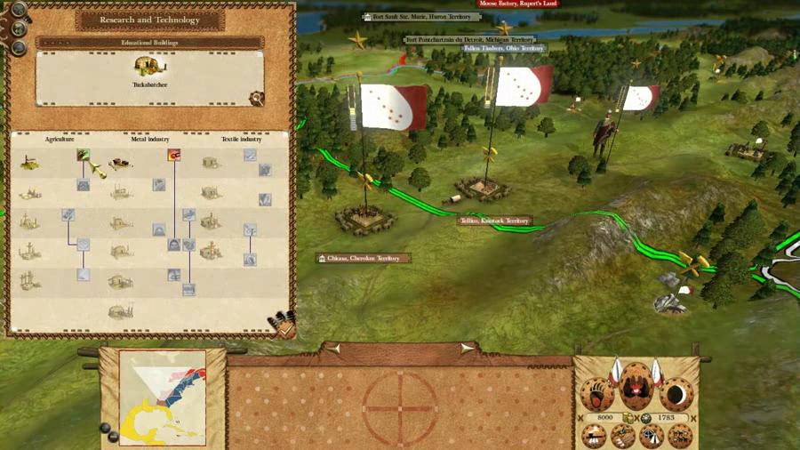 Empire: Total War- The Warpath Campaign- debut