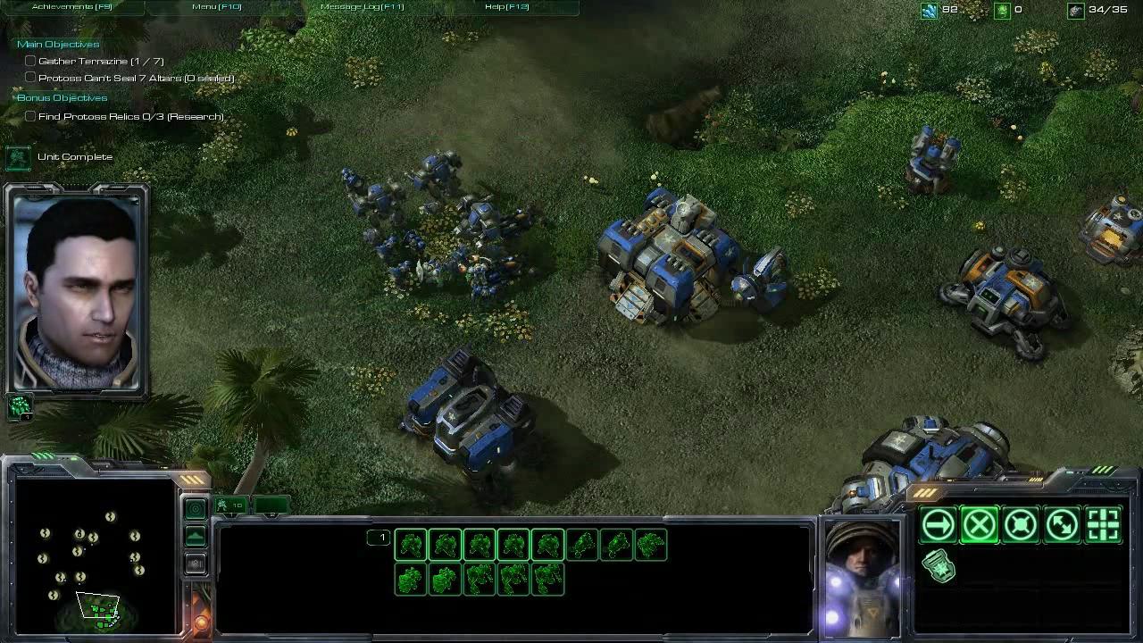 StarCraft II : Campaign Gameplay