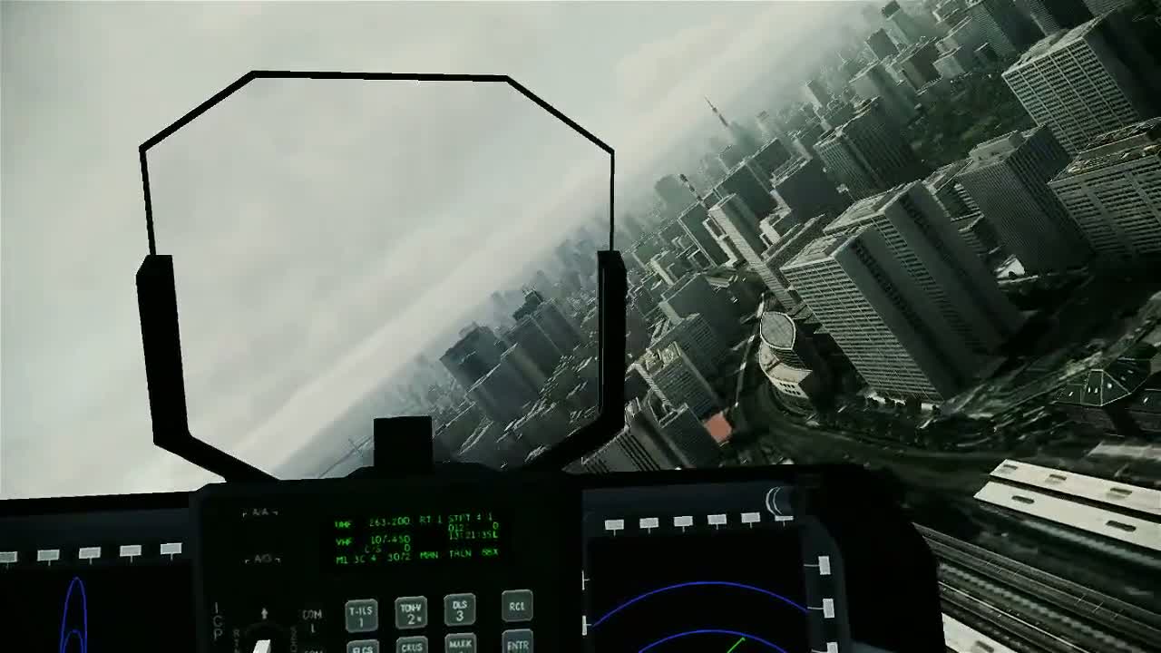 Ace Combat: Assault Horizon - In Flight Menu DLC