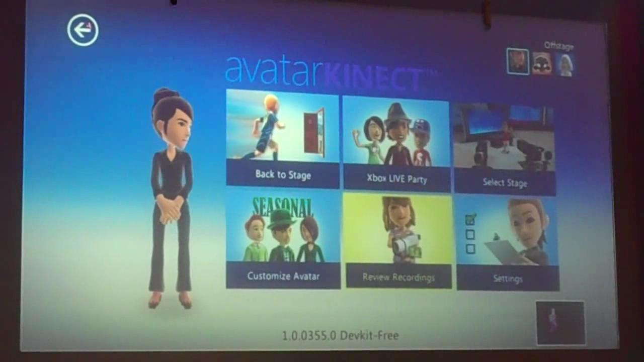 Avatar Kinect - prezentcia