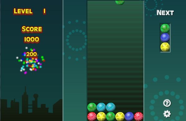 Firework Columns - plná hra | Sector
