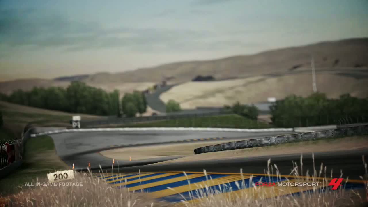 Forza Motorsport 4 - Infineon race track