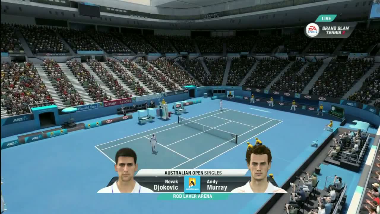 Grand Slam Tennis - Novak Djokovic vs. Andy Murray